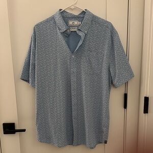 Southern Tide Light Blue Casual Button Down Shirt